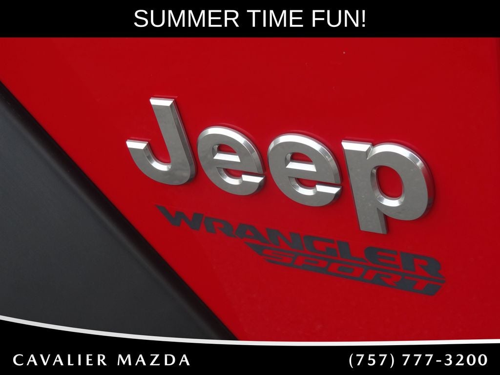 2018 Jeep Wrangler Sport S