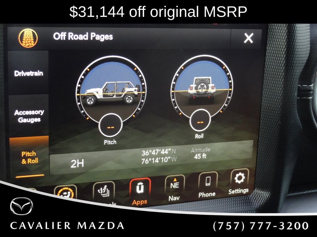 2023 Jeep Wrangler Sahara 4xe