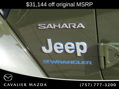 2023 Jeep Wrangler Sahara 4xe