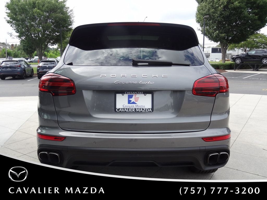 2018 Porsche Cayenne Turbo