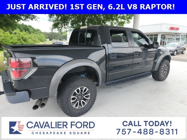 Used 2013 Ford F-150 SVT Raptor with VIN 1FTFW1R61DFC62604 for sale in Chesapeake, VA