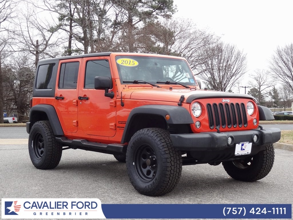 2015 Jeep Wrangler Unlimited Sport