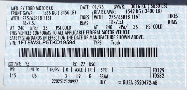 2026 Ford F-150 XLT