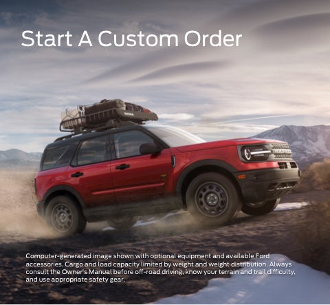 Start a custom order | Cavalier Ford at Chesapeake Square in Chesapeake VA