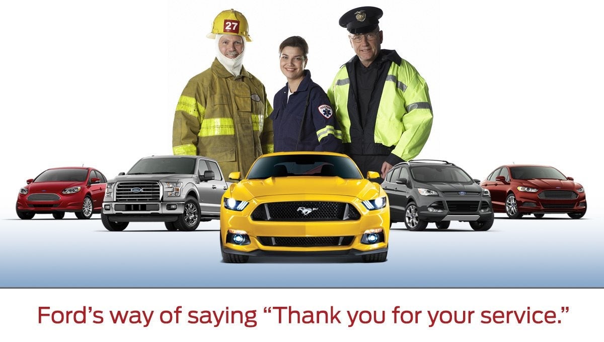First Responders Appreciation  Ford Dealership Serving Seatonville KY
